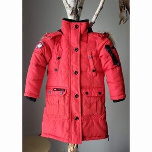 Canada Weather Gear 4T Kids Jacket Fur Hood